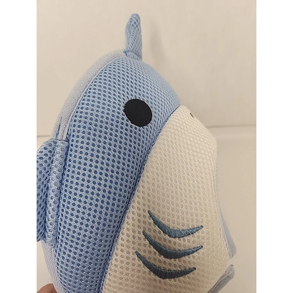 Hipidog Pet Recovery Soft Collar Cone MEDIUM Novelty Character Shark Dolphin